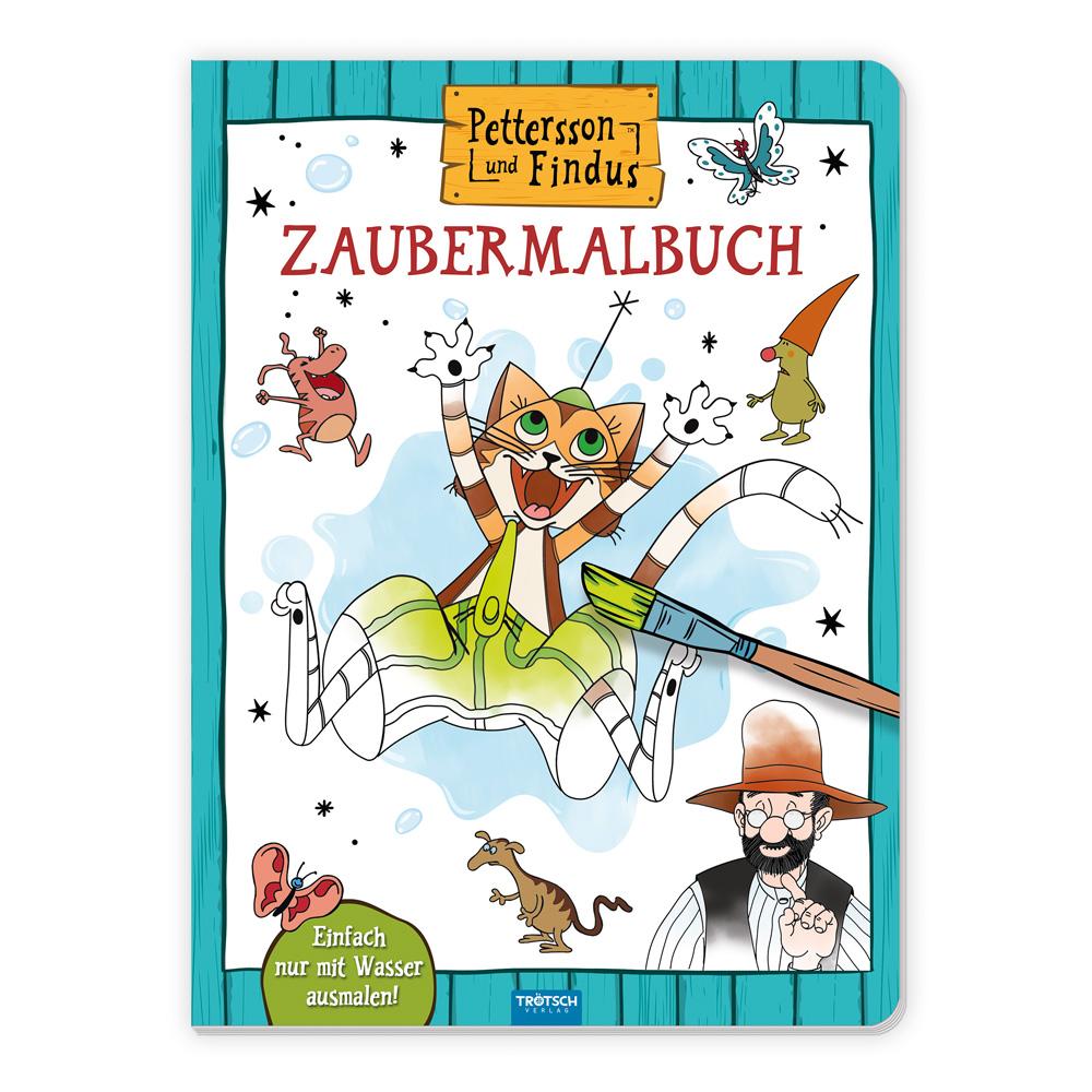 Βιβλίο Trötsch Pettersson & Findus Zaubermalbuch 