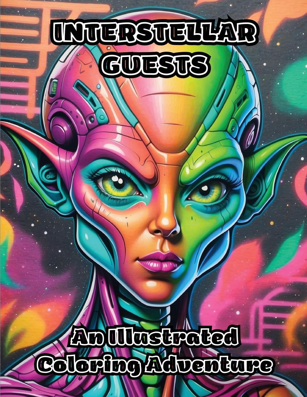Knjiga Interstellar Guests ColorZen