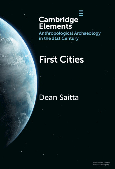 Knjiga First Cities Dean Saitta