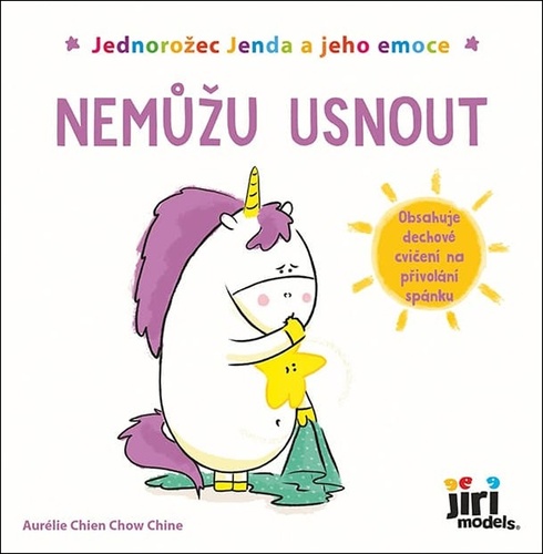 Книга Jednorožec Jenda a jeho emoce Nemůžu usnout 