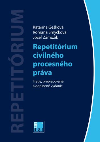 Kniha Repetitórium civilného procesného práva (3. vydanie) Katarína Gešková