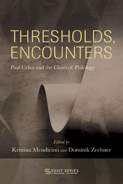 Knjiga Thresholds, Encounters Dominik Zechner