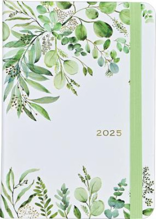 Calendar/Diary 2025 Eucalyptus Weekly Planner (16 Months, Sept 2024 to Dec 2025) 