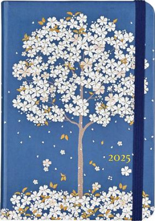 Календар/тефтер 2025 Falling Blossoms Weekly Planner (16 Months, Sept 2024 to Dec 2025) 