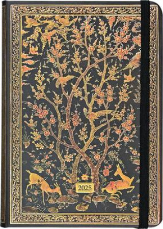 Calendar/Diary 2025 Persian Grove Weekly Planner (16 Months, Sept 2024 to Dec 2025) 