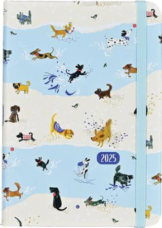 Kalender/Terminbuch 2025 Playful Pups Weekly Planner (16 Months, Sept 2024 to Dec 2025) 