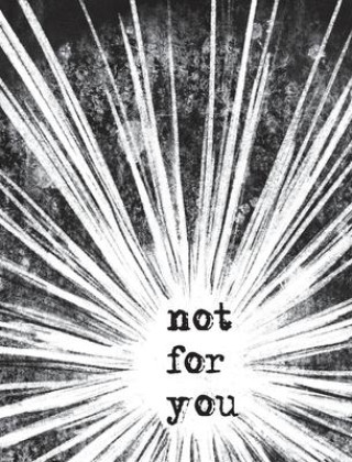 Buch Not For You Thomas Gustainis