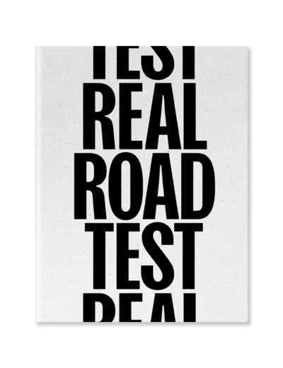 Knjiga Real road test, Ed Ruscha Philippe Séclier
