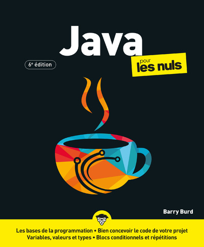 Livro Java pour les Nuls - 6e édition Barry Burd