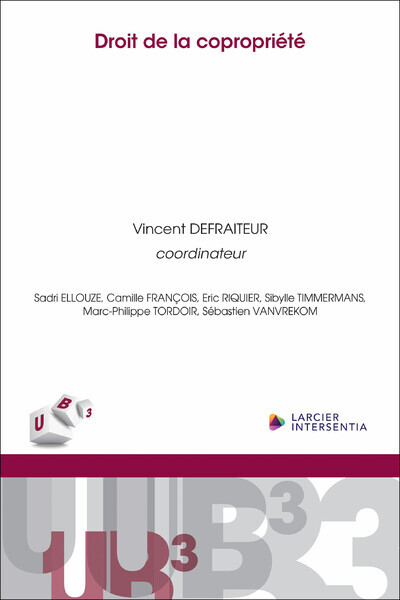 Kniha Droit de la copropriété Vincent Defraiteur
