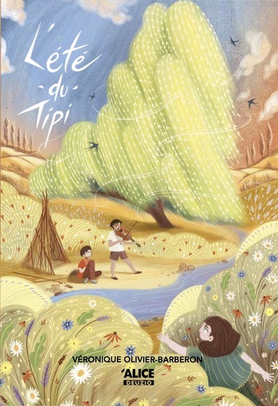 Knjiga l'été du tipi Véronique Olivier-Barberon