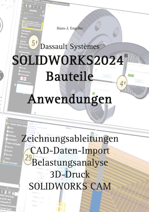 Kniha SOLIDWORKS 2024 Bauteile 