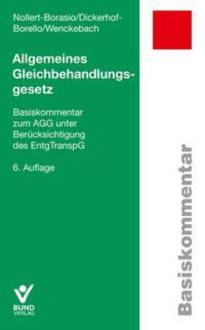 Livre Allgemeines Gleichbehandlungsgesetz Christine Nollert-Borasio