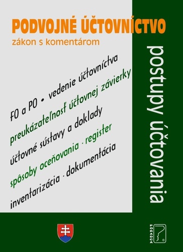 Kniha Podvojné účtovníctvo – zákon s komentárom a prípady z praxe 