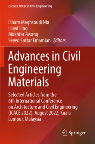 Buch Advances in Civil Engineering Materials Elham Maghsoudi Nia