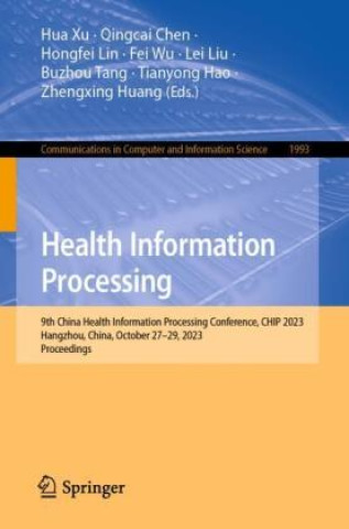 Книга Health Information Processing Hua Xu