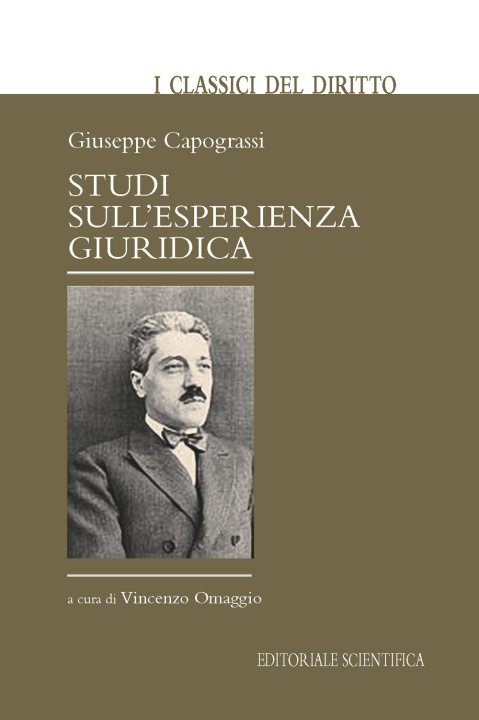 Kniha Studi sull'esperienza giuridica Giuseppe Capograssi