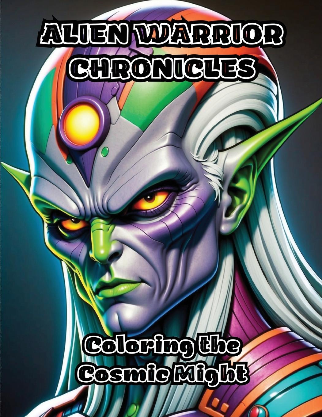 Knjiga Alien Warrior Chronicles ColorZen