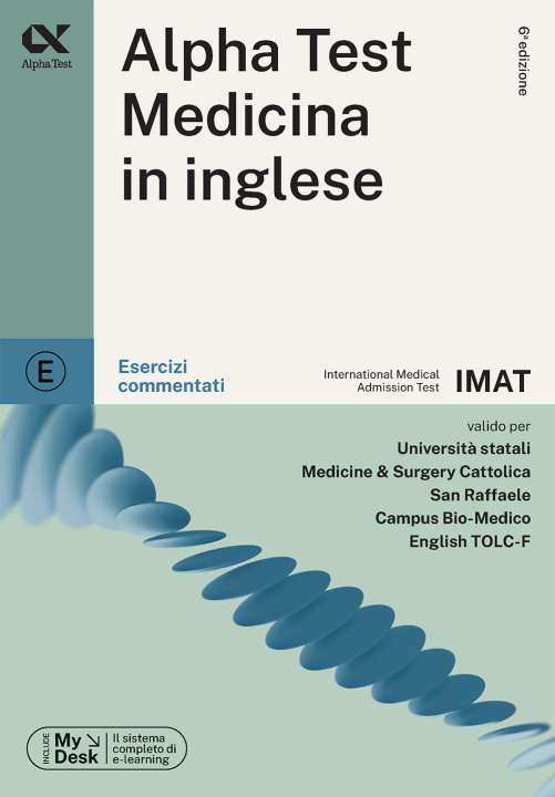 Buch Alpha Test. Medicina in inglese IMAT. Esercizi commentati. Ediz. MyDesk Stefano Bertocchi