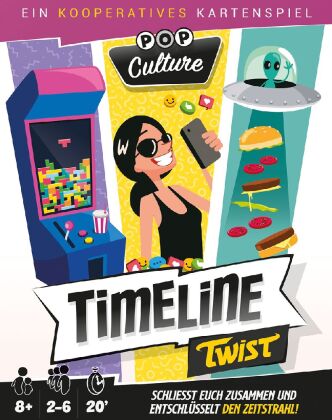 Gioco/giocattolo Timeline Twist: Pop Culture Frédéric Henry