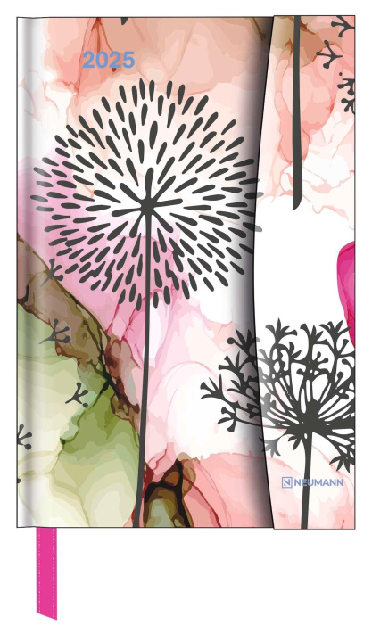 Carte Flower Fantasy 2025 - Diary - Buchkalender - Taschenkalender - 10x15 