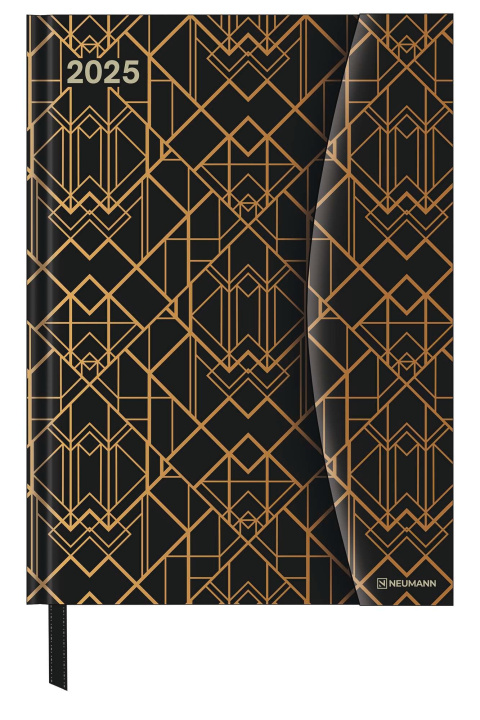 Könyv Art Deco 2025 - Diary - Buchkalender - Taschenkalender - 16x22 