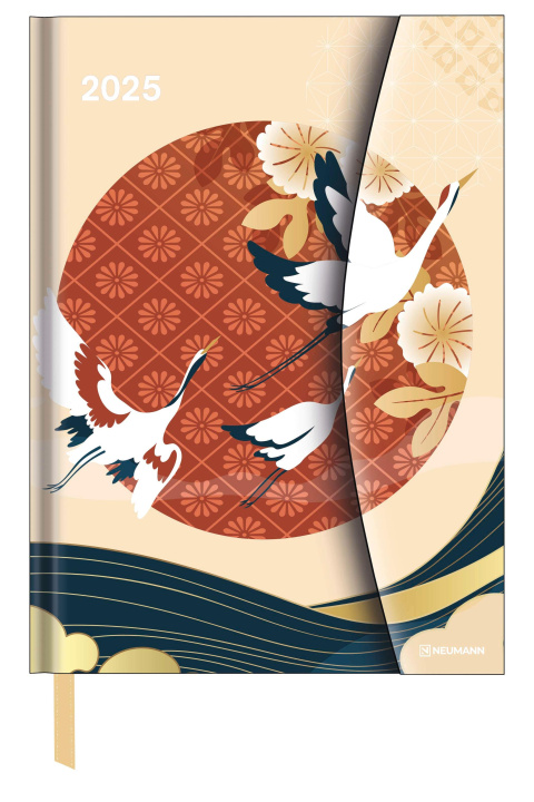 Carte Japanese Papers 2025 - Diary - Buchkalender - Taschenkalender - 16x22 