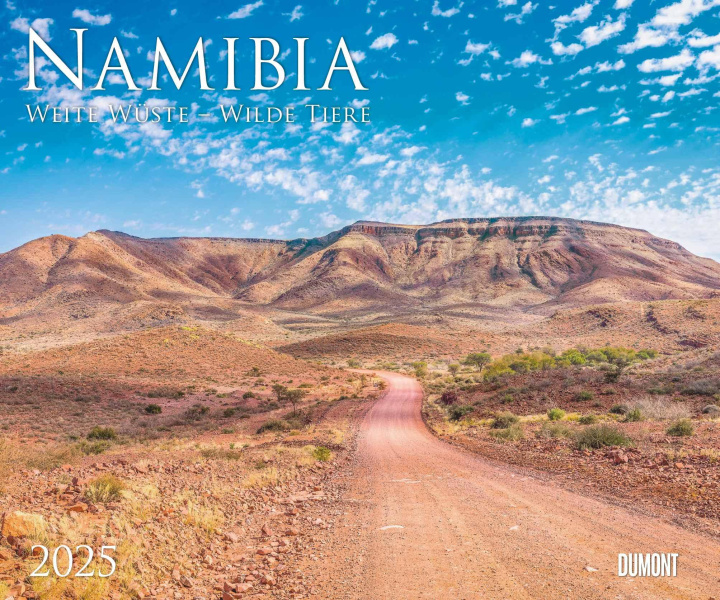 Календар/тефтер Namibia 2025 - Foto-Kalender - Poster-Kalender - 60x50 - Wildnis - Natur - Reisen 