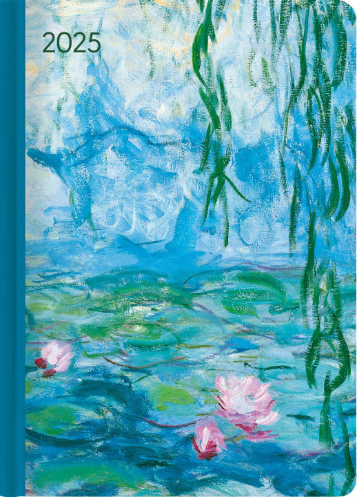 Książka Ladytimer Monet 2025 - Taschenkalender A6 (10,7x15,2 cm) - Weekly - 192 Seiten - Notiz-Buch - Termin-Planer - Alpha Edition 