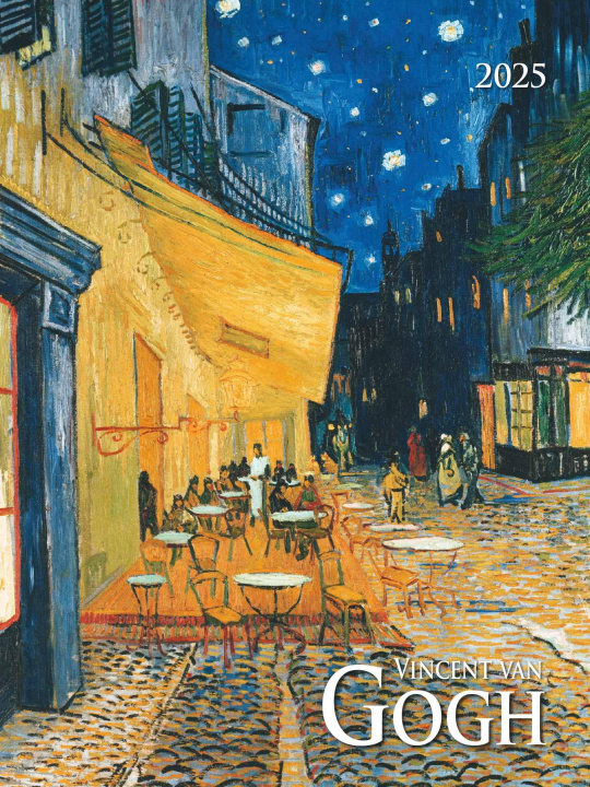 Kalendár/Diár Vincent van Gogh 2025 - Bild-Kalender 42x56 cm - Kunst-Kalender - Wand-Kalender - Malerei - Alpha Edition 