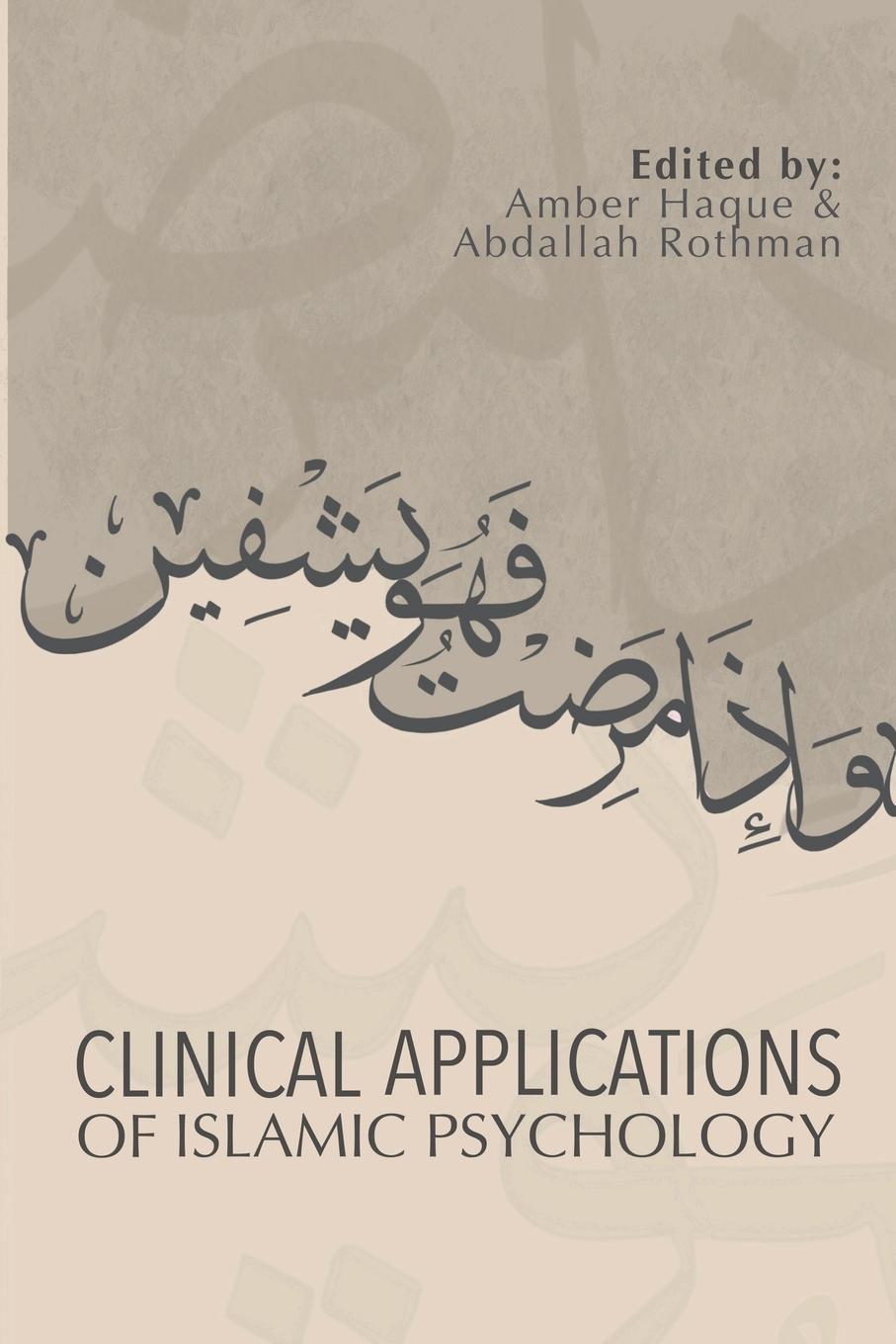 Carte Clinical Applications of Islamic Psychology Abdallah Rothman