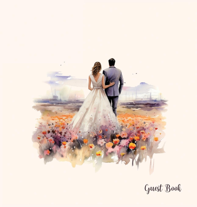 Livro Wedding Guest Book Lulu and Bell
