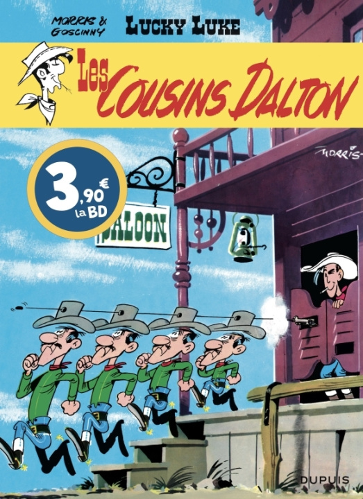 Carte Lucky Luke - Tome 12 - Les Cousins Dalton / Edition spéciale, Limitée (Opé été 2024) Goscinny