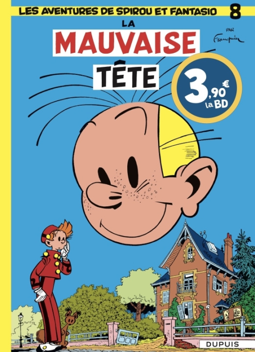 Carte Spirou et Fantasio - Tome 8 - La Mauvaise tête / Edition spéciale, Limitée (Opé été 2024) Franquin