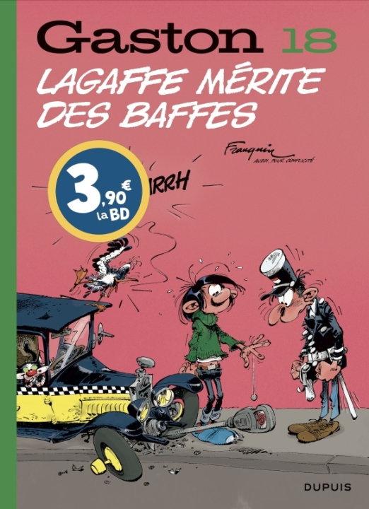 Książka Gaston (édition 2018) - Tome 18 - Lagaffe mérite des baffes / Edition spéciale, Limitée (Opé été 202 Franquin