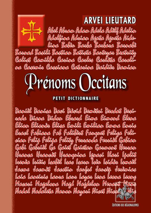 Kniha Prénoms occitans Lieutard