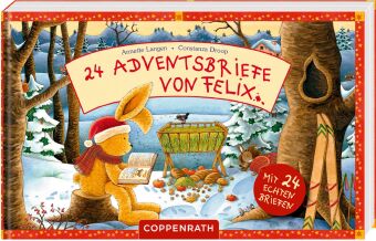 Kalender/Terminbuch 24 Adventsbriefe von Felix Annette Langen