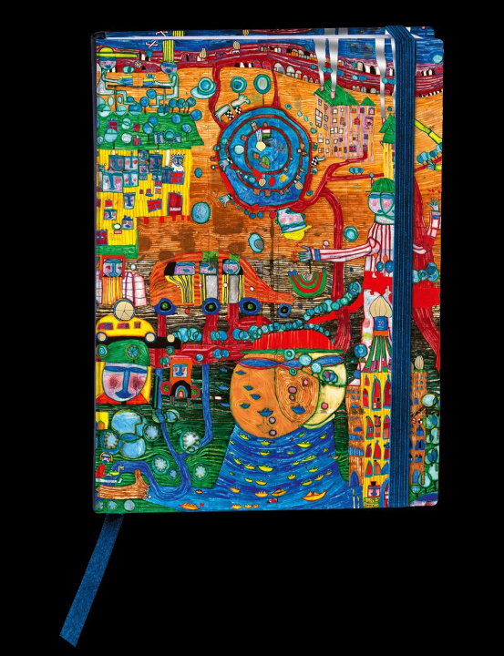 Kniha Hundertwasser Agenda 2025 