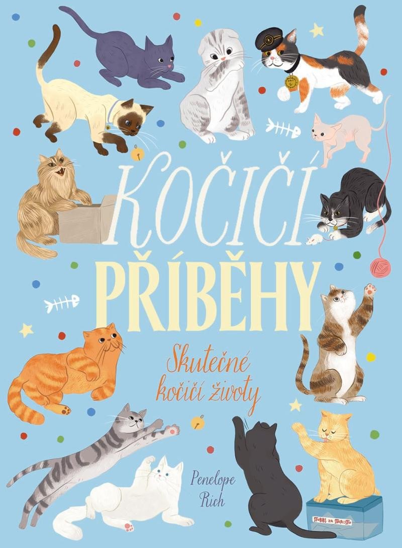 Βιβλίο Kočičí příběhy -  Skutečné kočičí životy Penelope Rich