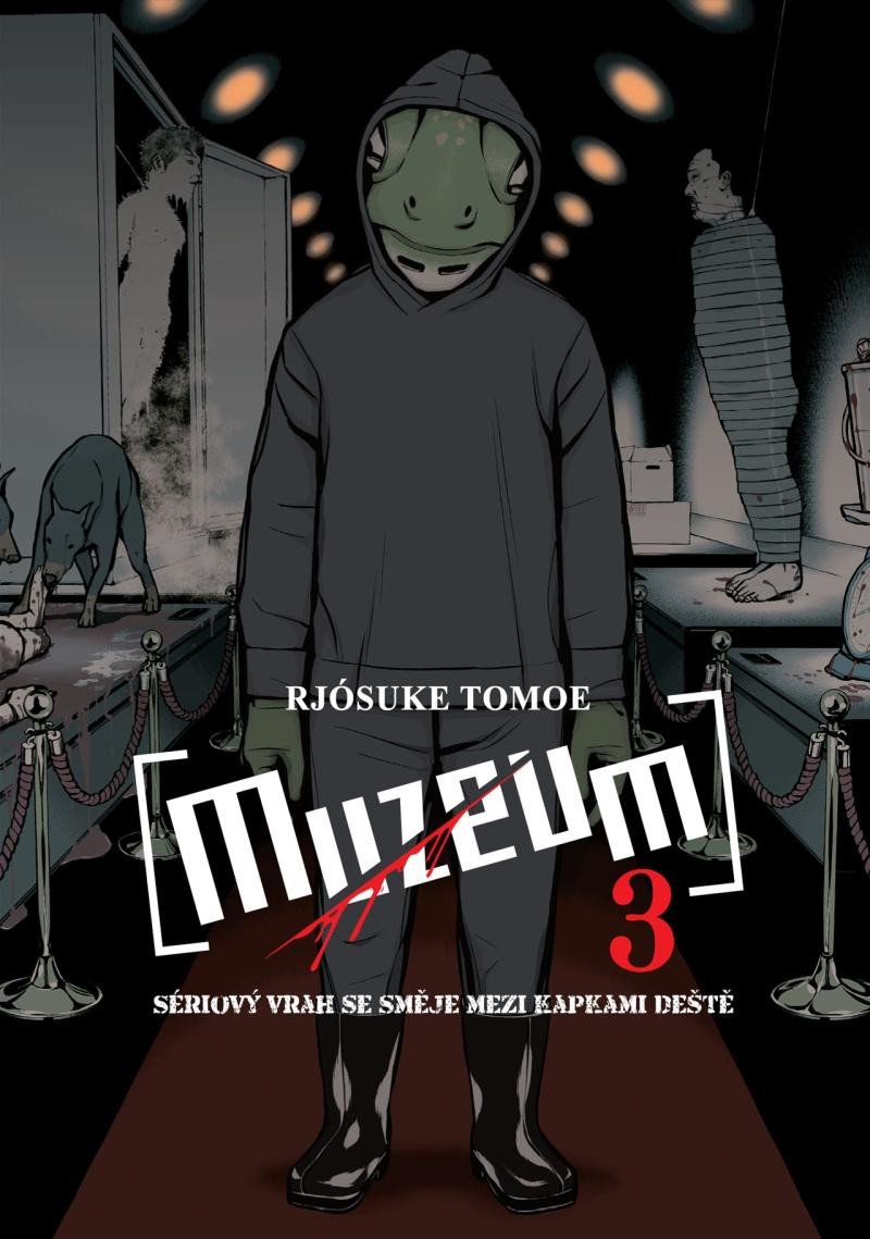 Book Muzeum 3 - Sériový vrah se směje mezi kapkami deště Tomoe Rjósuke