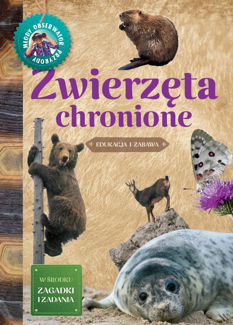 Book Zwierzęta chronione Będkowska Hanna