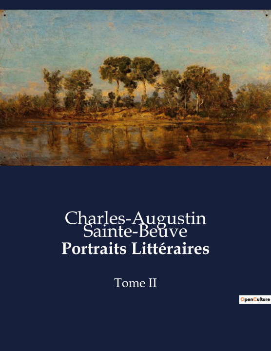 Βιβλίο Portraits Littéraires Sainte-Beuve