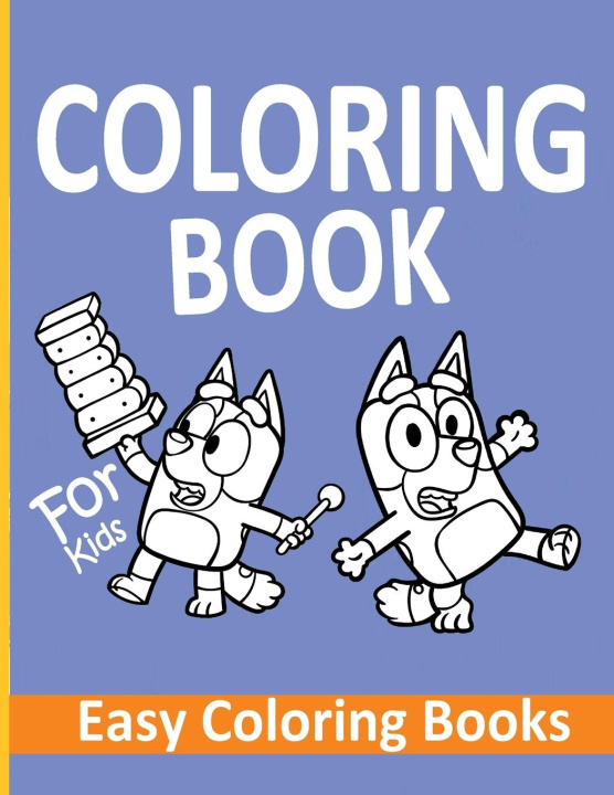 Könyv Bluey coloring book 