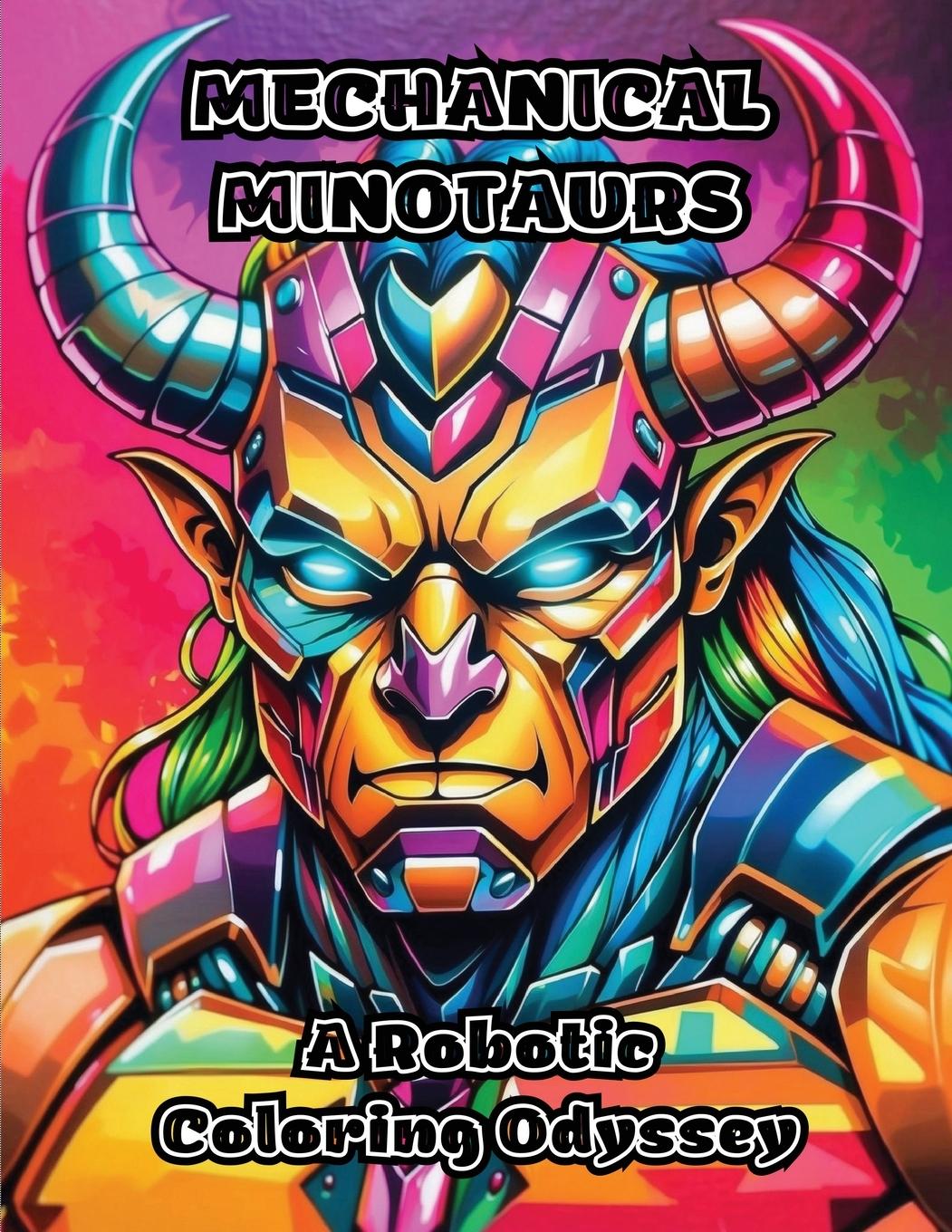 Knjiga Mechanical Minotaurs ColorZen