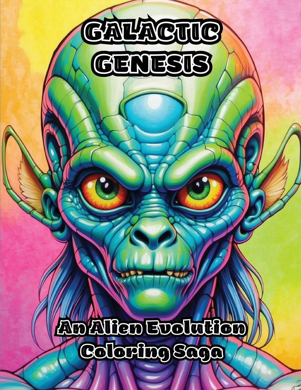 Knjiga Galactic Genesis ColorZen