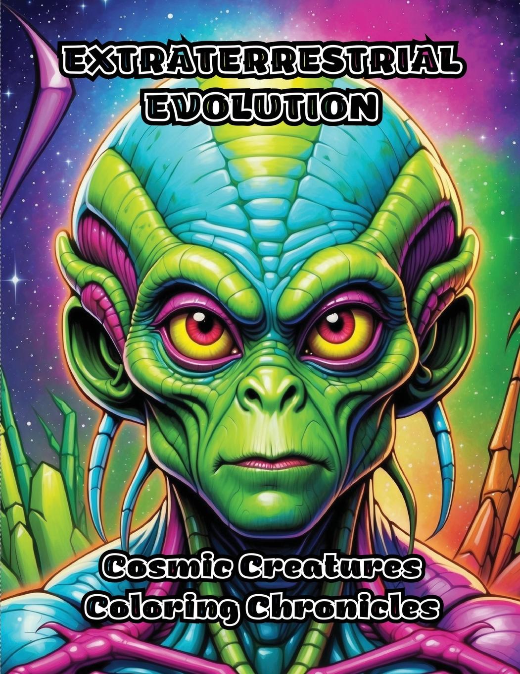 Knjiga Extraterrestrial Evolution ColorZen