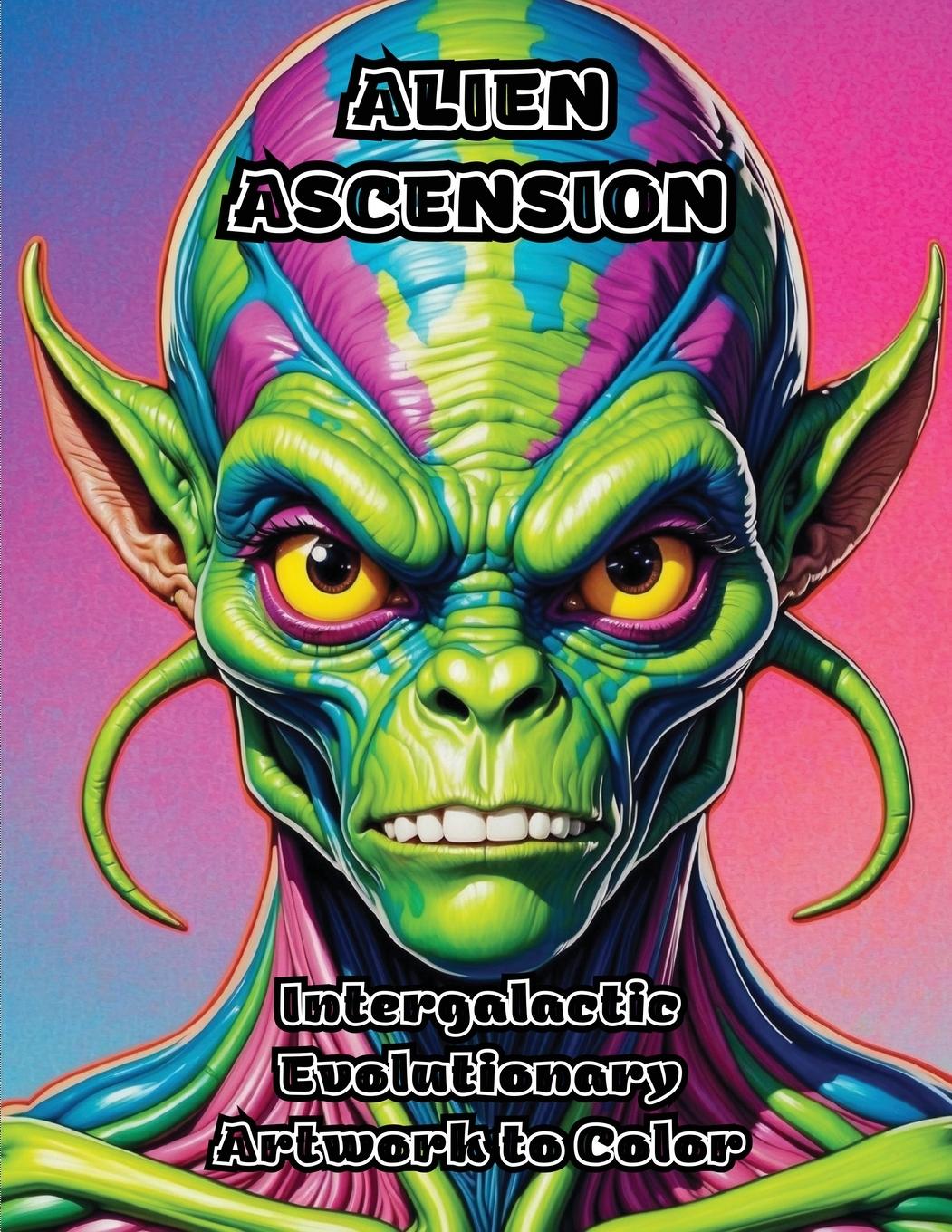 Knjiga Alien Ascension ColorZen