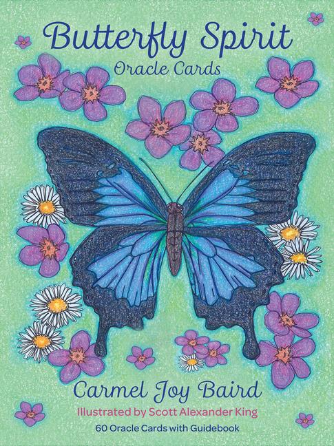 Książka BUTTERFLY SPIRIT ORACLE CARDS BAIRD CARMEL JOY