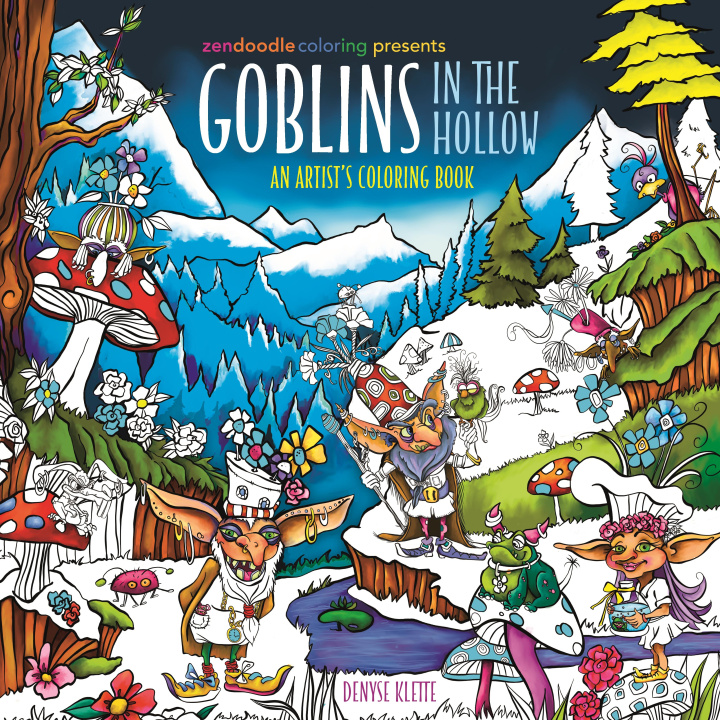 Book Zendoodle Coloring Presents: Goblins in the Hollow 