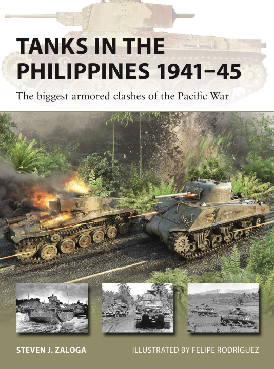 Książka Tanks in the Philippines 1941-45 Felipe Rodríguez